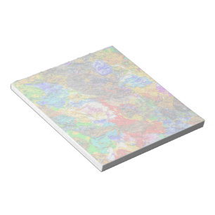 Colour palette funny notepad