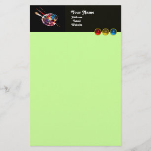 COLOUR PALETTE ,green Stationery