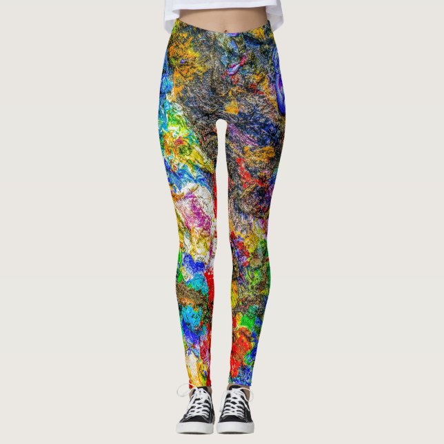 Colour palette leggings (Front)