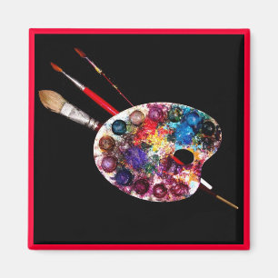 COLOUR PALETTE,Painter Artist Magnet