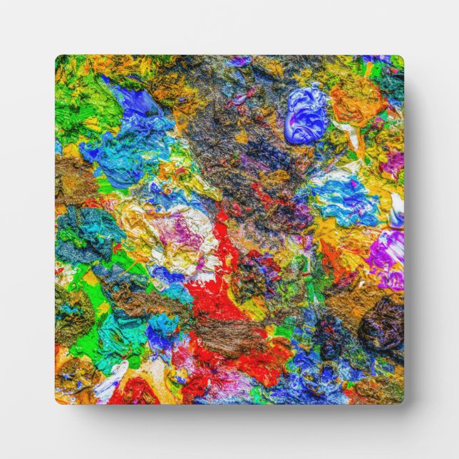 Colour palette plaque (Front)