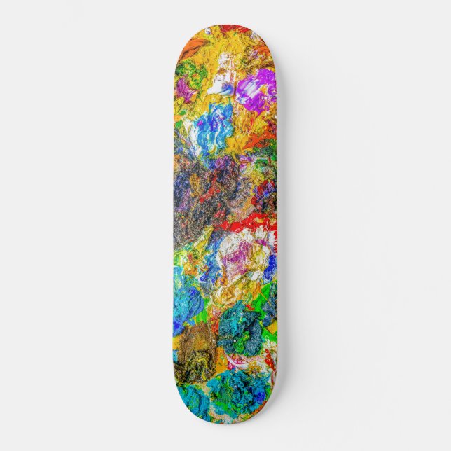 Colour palette skateboard (Front)