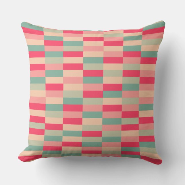 Colour Patchwork Pattern 151214b Cushion (Front)