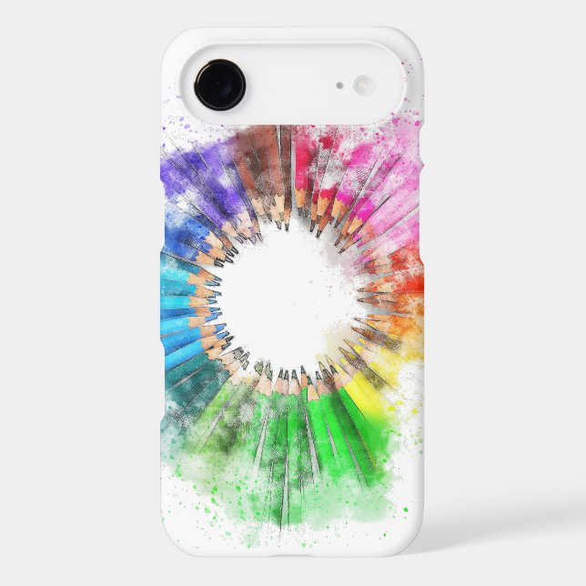 Colour Pencil phone case (Back)