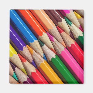 colour pencils crayons background texture magnet