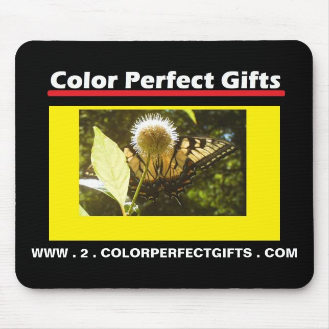 Colour Perfect Gifts Advertisement Demonstration Mouse Pad (Front)