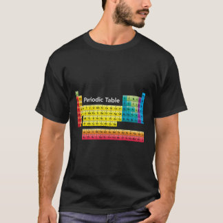 Colour Periodic Table Of Elements T-Shirt
