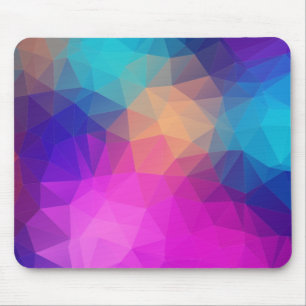 Colour Polygon Mouse Pad