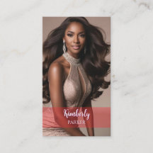 Colour Pop Red Gradient Business Card