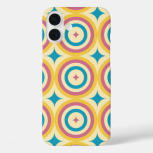 Colour Pop Retro Circles Phone Case