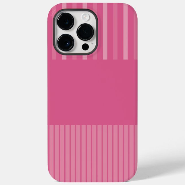 Colour Pop Stripes - Pink Case-Mate iPhone Case (Back)