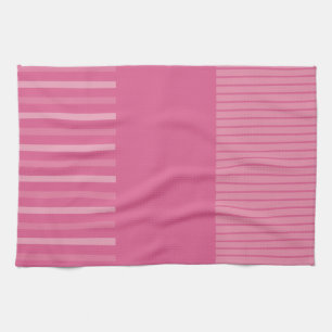 Colour Pop Stripes - Pink Tea Towel