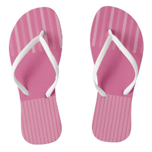 Colour Pop Stripes - Pink Thongs