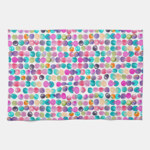 Colour Pop Watercolor – Fun Gift for Creatives Tea Towel