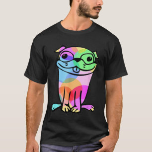 Colour Pug Funny Men Women T-Shirt