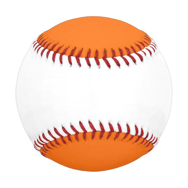 colour pumpkin baseball (Back)