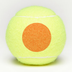 colour pumpkin tennis balls