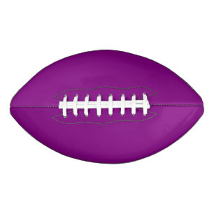 Colour purple football