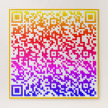 Colour QR Code Puzzle Your Surprise Message Gift<br><div class="desc">Personalised Your QR Code Puzzle with Your Unique Surprise Message / Information with QR Code - Image / or add your Logo - Photo / Text / more - Resize and Move or Remove / Add Elements - Image / text with Customisation Tool. Choose Colour Colour ( Select your QR...</div>