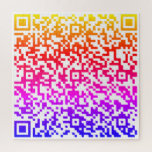 Colour QR Code Scan Puzzle Your Personalised Gift<br><div class="desc">Personalised Your QR Code Puzzle with Your Unique Surprise Message / Information with QR Code - Image / or add your Logo - Photo / Text / more - Resize and Move or Remove / Add Elements - Image / text with Customisation Tool. Choose Colour Colour ( Select your QR...</div>