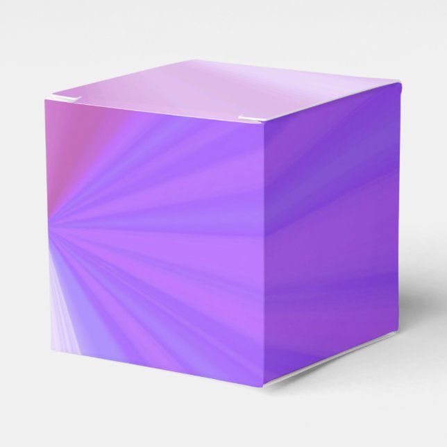 Colour Rays Favour Box (Front Side)