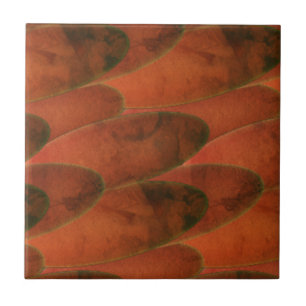 Colour red modern look art like baubles bangles    ceramic tile