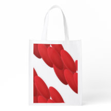 Colour red modern look art like baubles bangles to