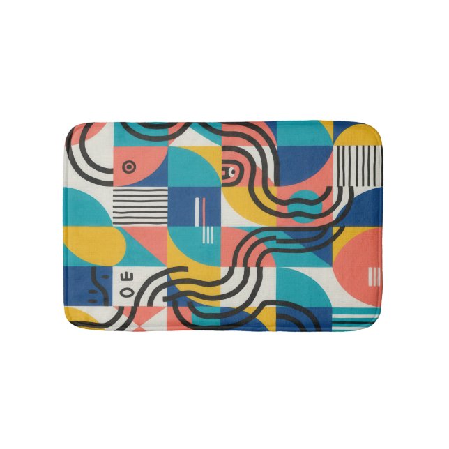 Colour Rhythm Bath Mat (Front)