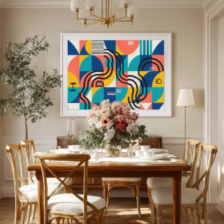 Colour Rhythm Poster