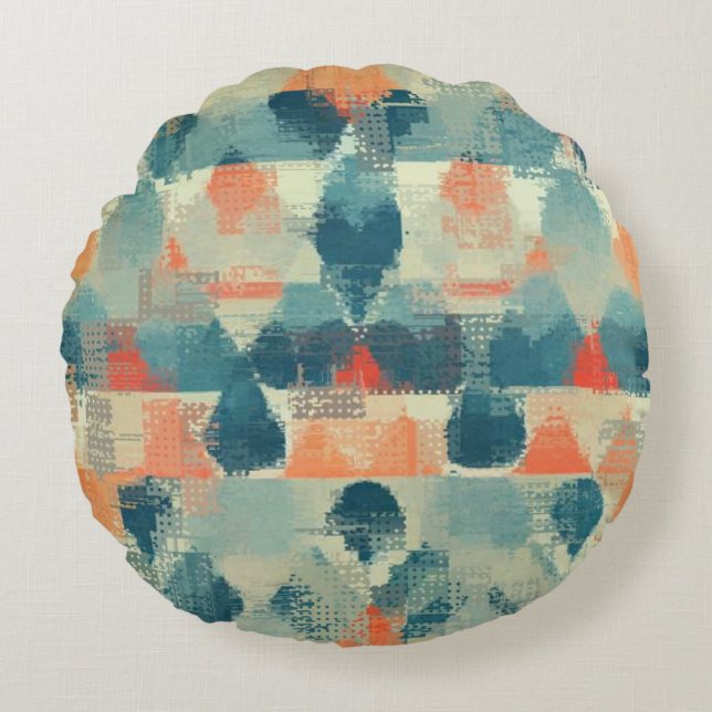 Colour Round Cushion (Front)