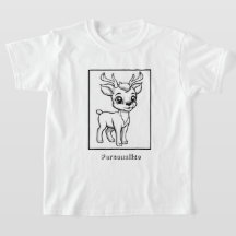 Colour Rudolf Reindeer Personalised 