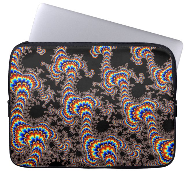 Colour Run - Fractal Art Laptop Sleeve (Front)