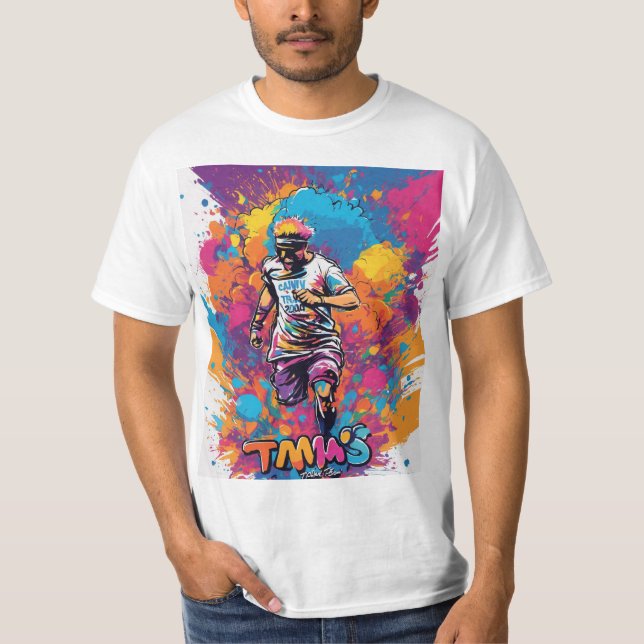  "Colour Run Spectacular Tee: Vibrant Edition" T-Shirt (Front)