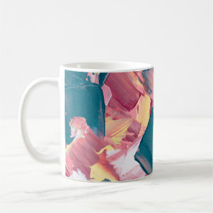 Colour Rush Abstract Oil Paint IV Mug