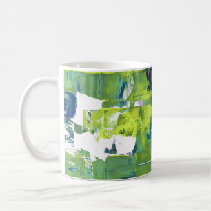 Colour Rush Abstract Oil Paint VII Mug