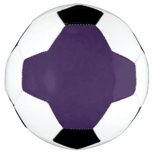 colour Russian violet Soccer Ball