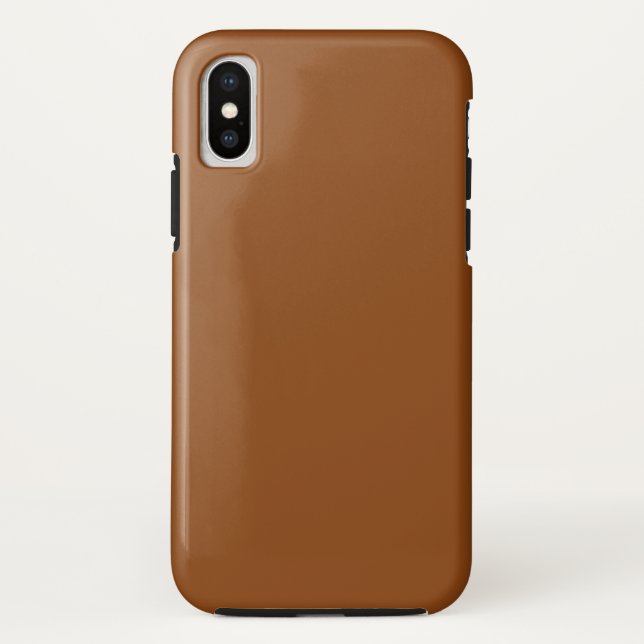 colour saddle brown Case-Mate iPhone case (Back)