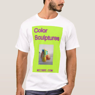 Colour Sculptures Bright T-Shirt