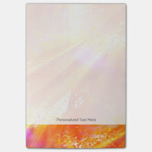 colour seamless art background yellow, orange post-it notes