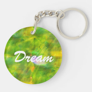 colour seamless background green, yellow key ring