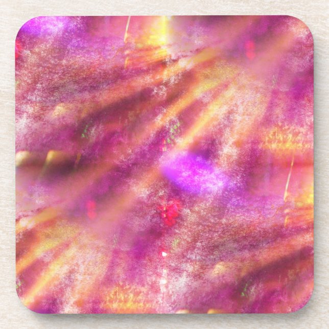 colour seamless background purple, pink coaster (Front)