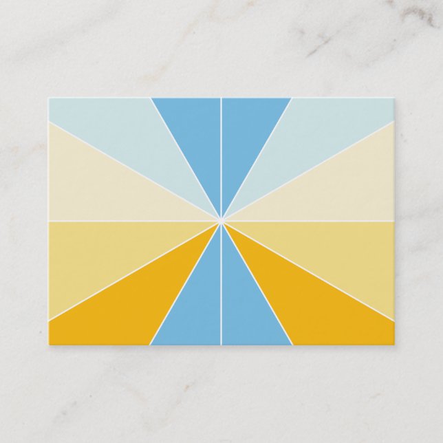 Colour Segments 04 Business Card (Front)