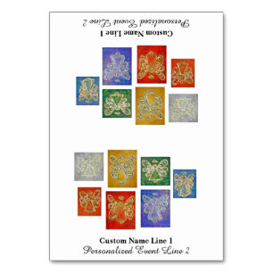 Colour Series Inspirational Angel Table Tent Card