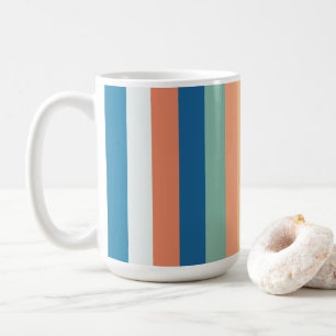 Colour Shade Stripes Coffee Mug