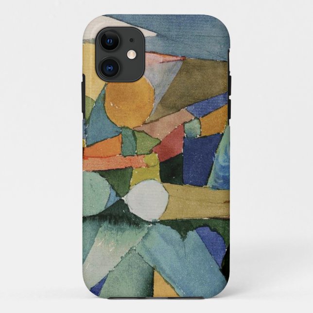 Colour Shapes by Paul Klee Case-Mate iPhone Case (Back)