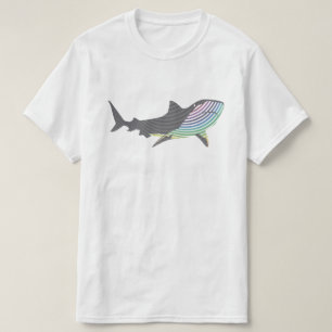 Colour Shark Swirl T-Shirt