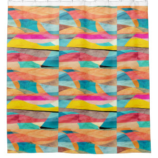Colour Shower Curtain