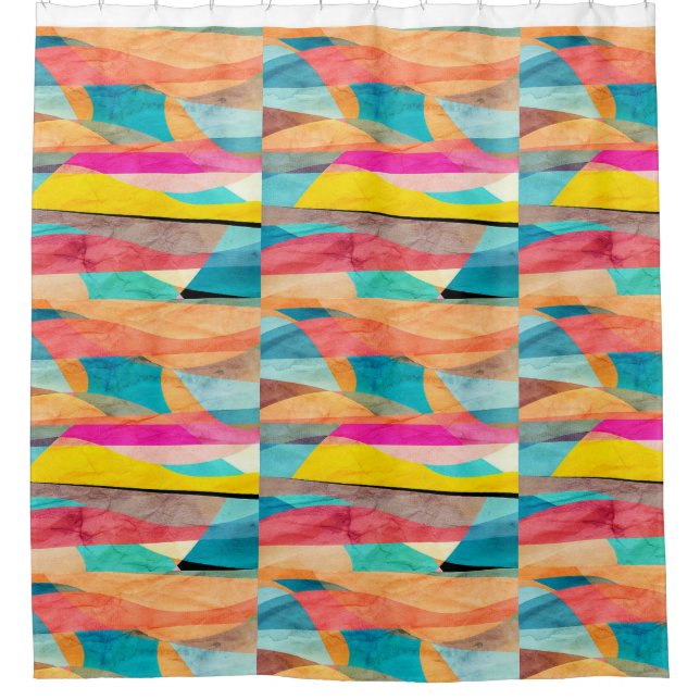 Colour Shower Curtain (Front)