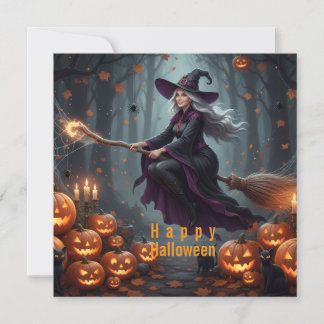 Colour Sorcery Halloween Family Holiday Card