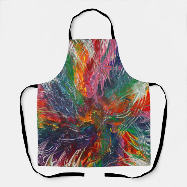 Colour Spectrum Pinwheel Apron (Front)